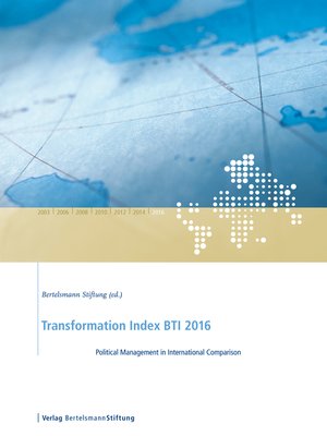 cover image of Transformation Index BTI 2016